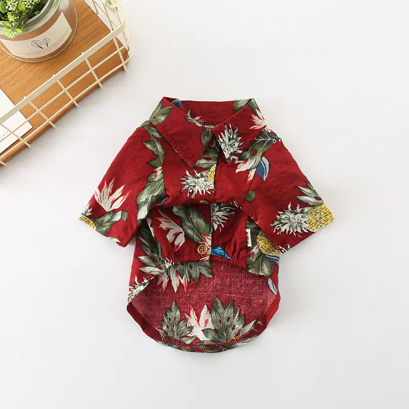 Spring Collection Fashionable Dog Shirt - Comfortable Cotton