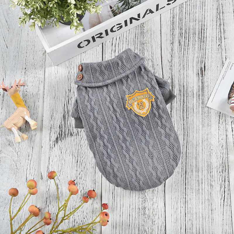 Pet Dog Clothes for Autumn and Winter Seasons