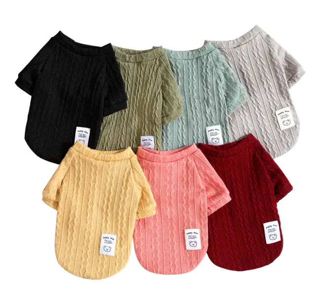 Pet Dog Clothes for Autumn and Winter Seasons