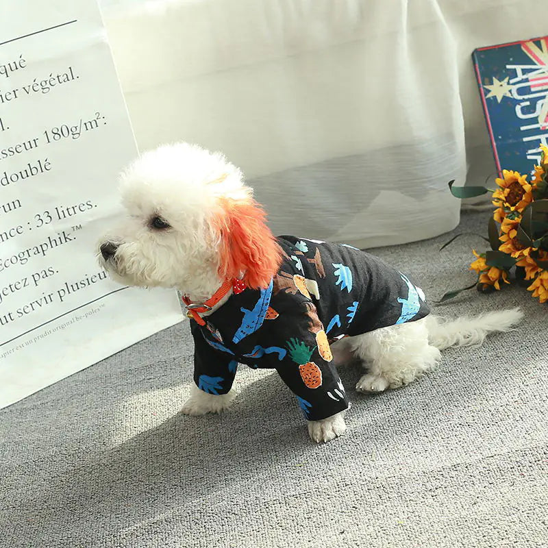 Spring Collection Fashionable Dog Shirt - Comfortable Cotton