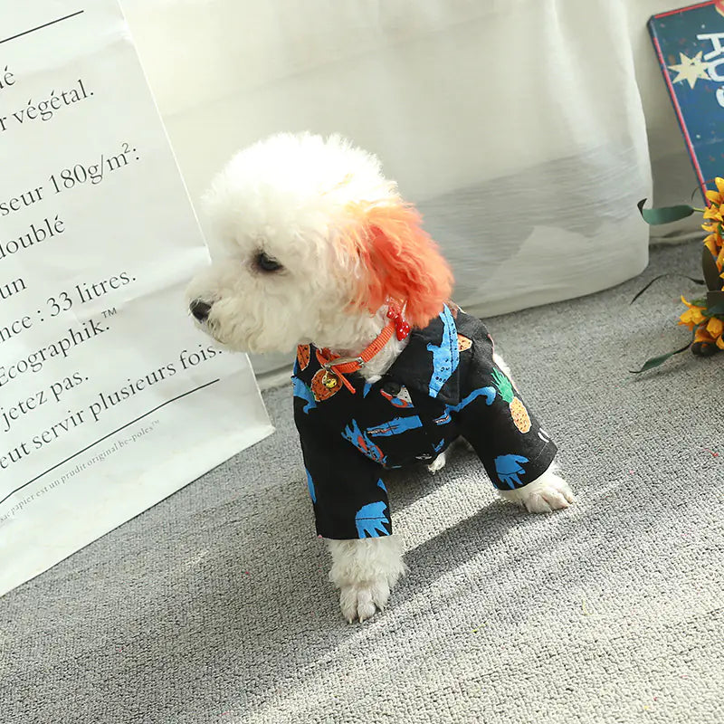 Spring Collection Fashionable Dog Shirt - Comfortable Cotton