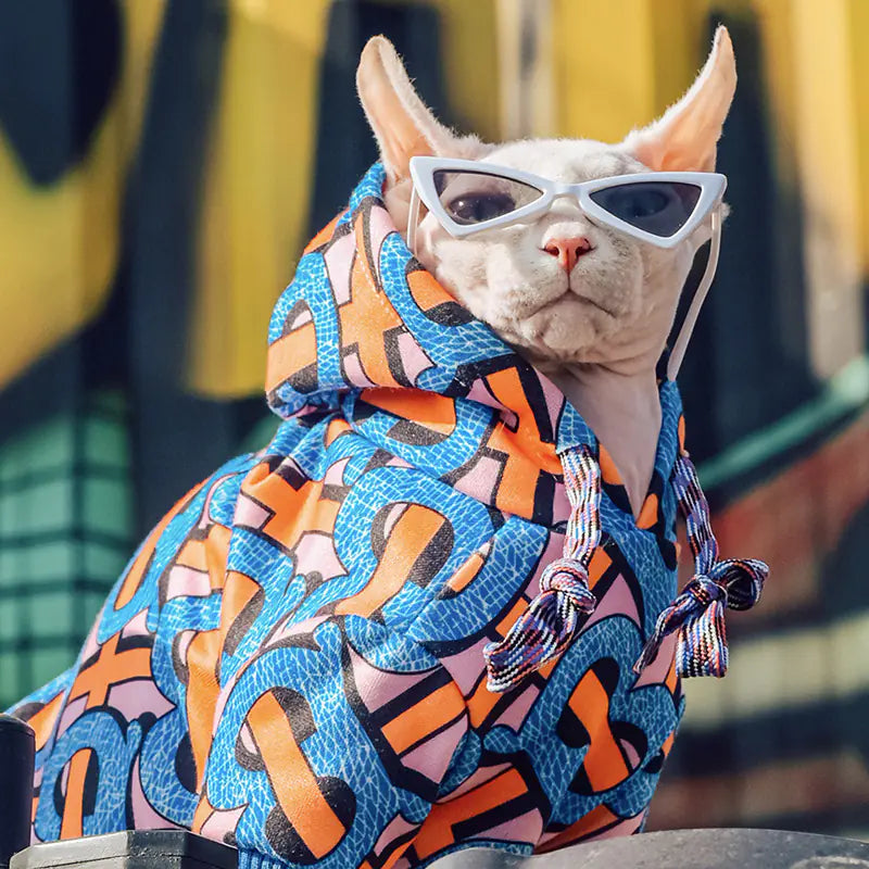 Fashionable Dog Clothes for Bulldogs and Hairless Cats