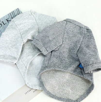 Teddy Dog Clothes with Bowtie Vest for Pets
