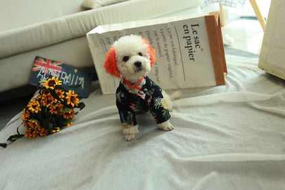 Spring Collection Fashionable Dog Shirt - Comfortable Cotton