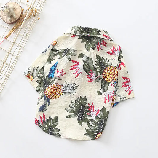 Spring Collection Fashionable Dog Shirt - Comfortable Cotton