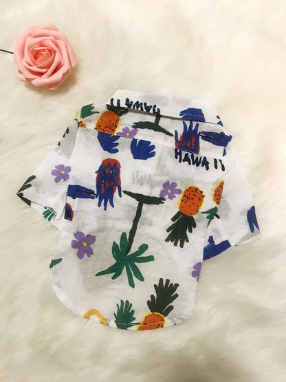 Spring Collection Fashionable Dog Shirt - Comfortable Cotton